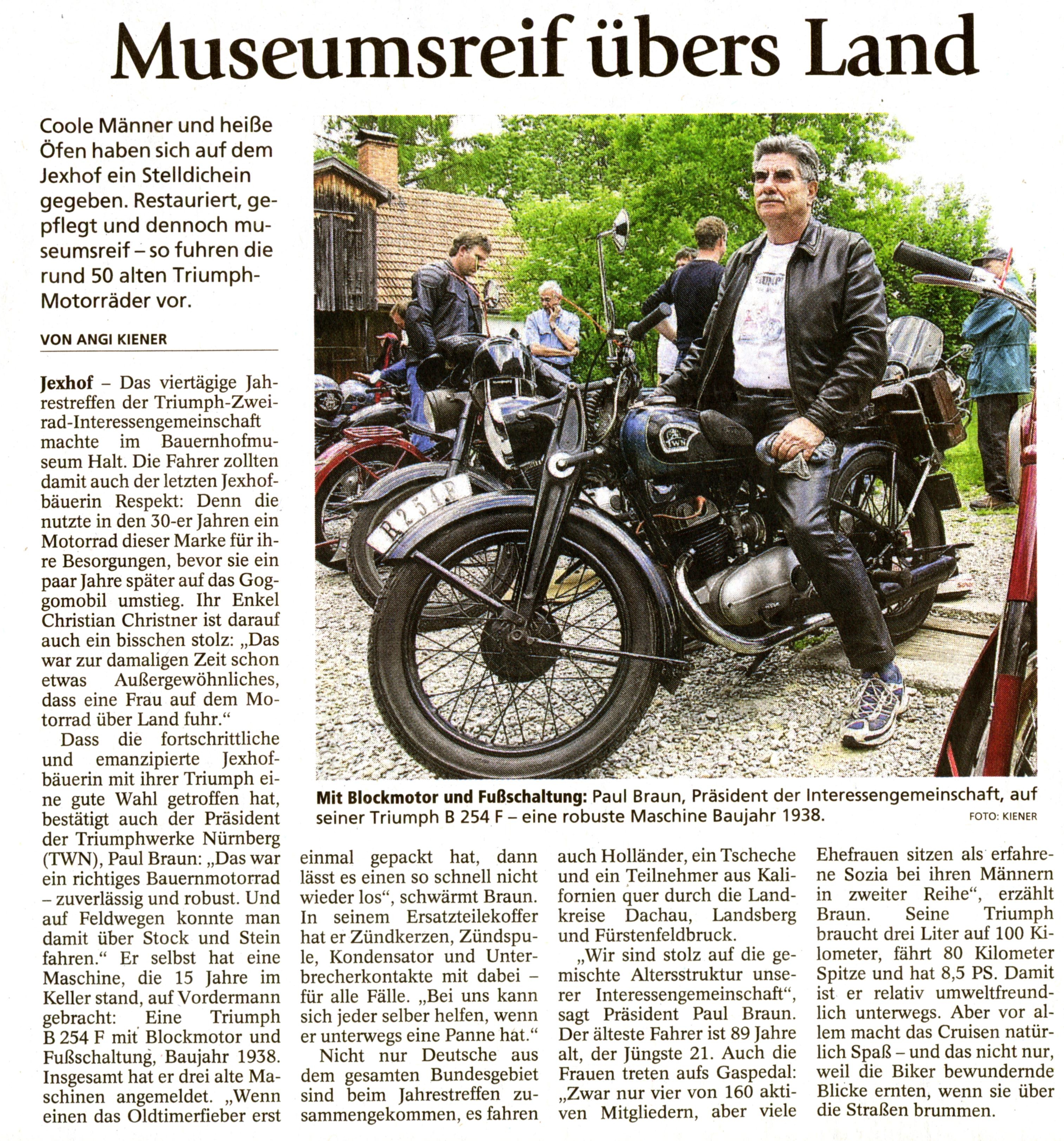 Brucker Tagblatt 13 Juni 2009
